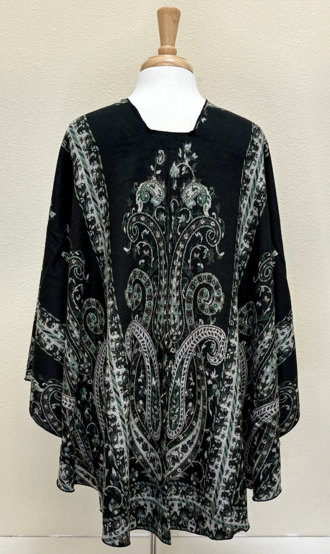 Rapti Cashmere Buckle Shawl - PRINT 75