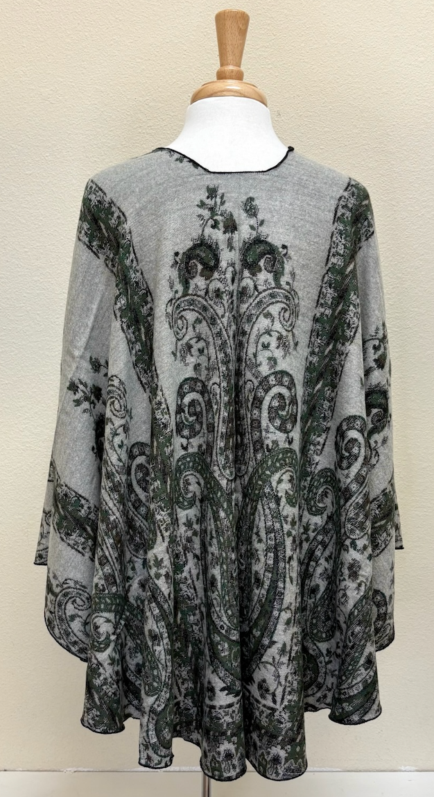 Rapti Cashmere Buckle Shawl - PRINT 75