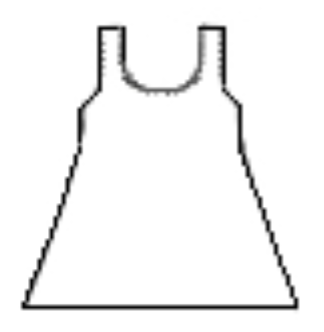Prairie Cotton by CMC Printed A-Line Tank Top - AB047/P - JERSEY ABSTRACT