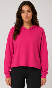 Prairie Cotton by CMC Stretch Terry Hoodie Pullover - ST144