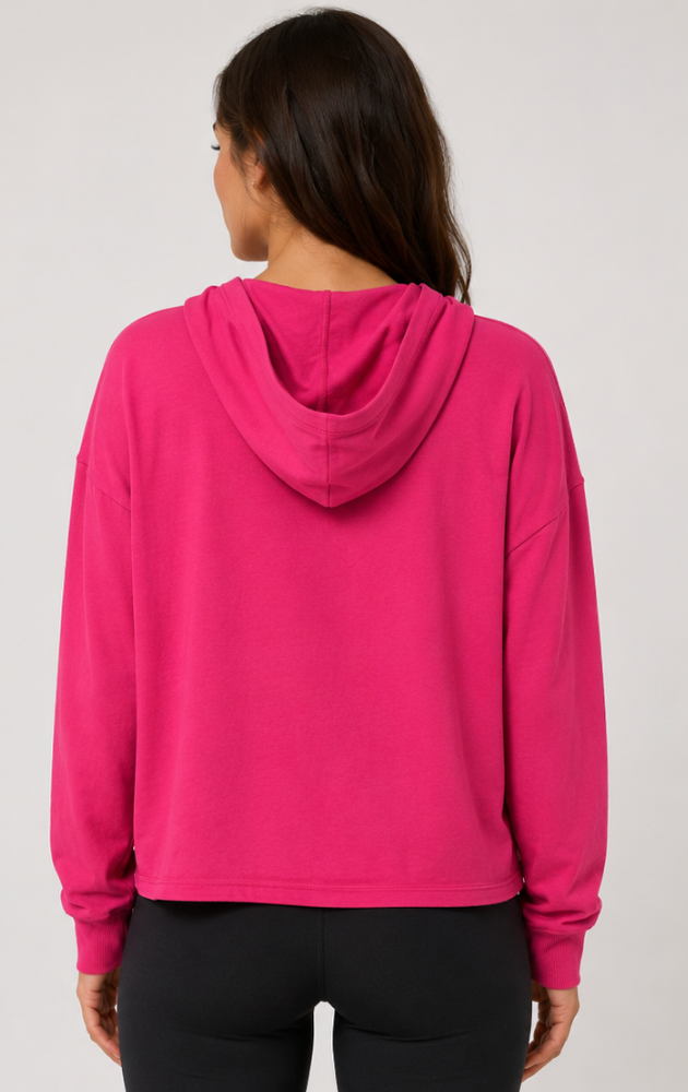 Prairie Cotton by CMC Stretch Terry Hoodie Pullover - ST144