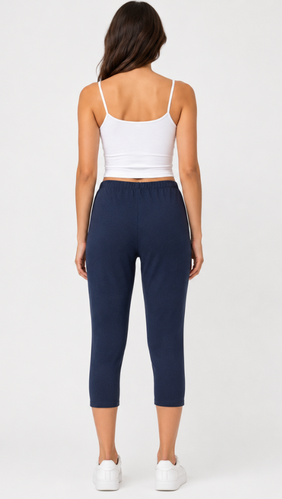 Prairie Cotton by CMC Fitted Legging Capri - 7409C