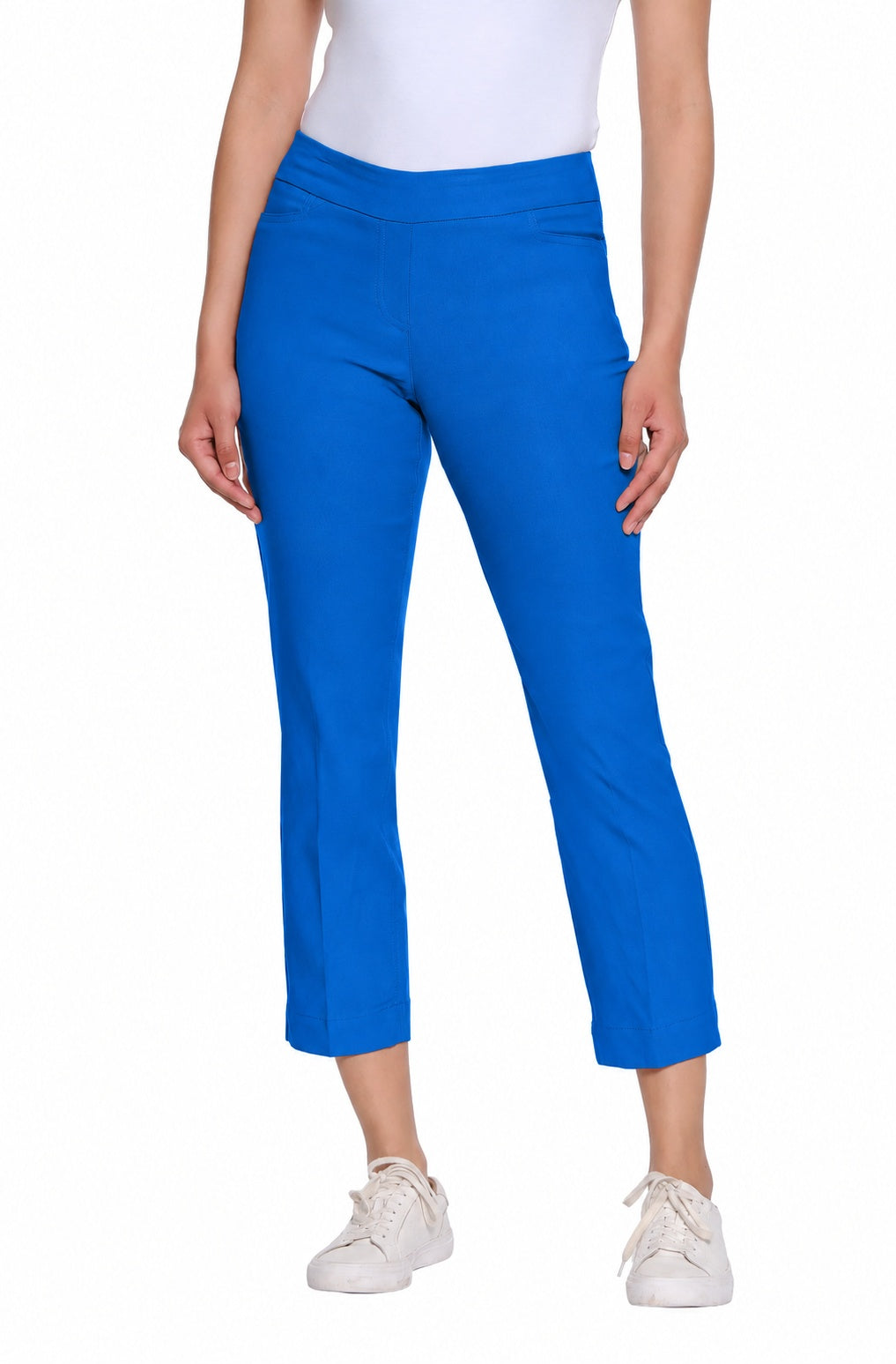 Slimsation Pull-On Crop Pant w/ Real Front & Back Pockets M12713PM - BRTROYL