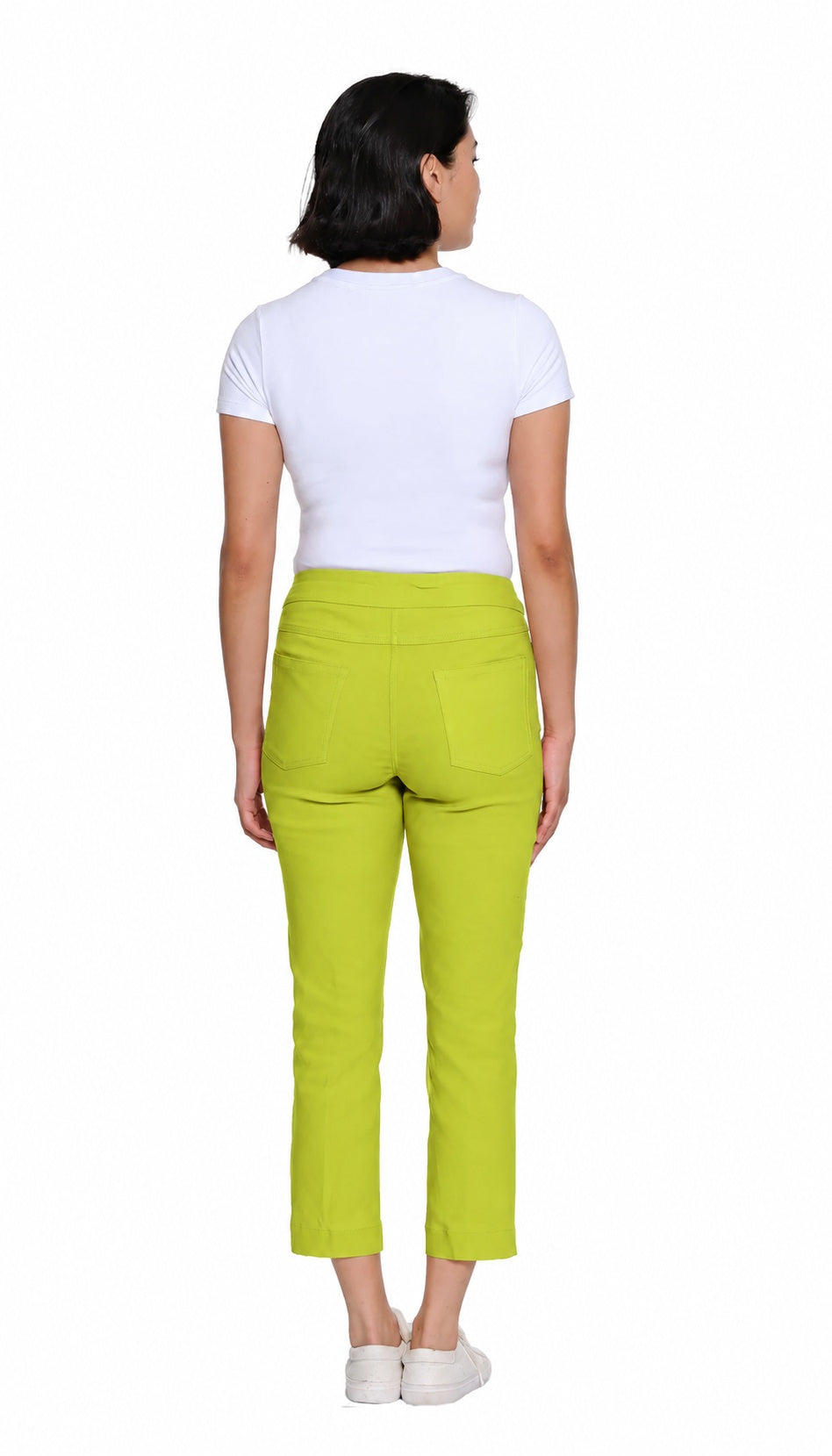 Slimsation Pull-On Crop Pant w/ Real Front & Back Pockets M12713PM - CHART