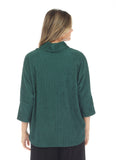 INOAH "Emerald Textured Knit" - Top