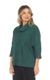 INOAH "Emerald Textured Knit" - Top