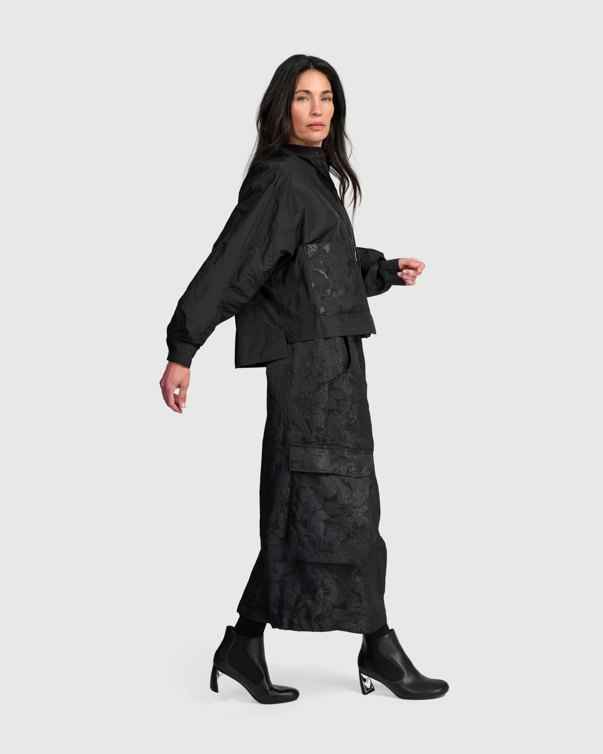 ALEMBIKA Blackthorn Camp Shirt - AT813B - BLACK
