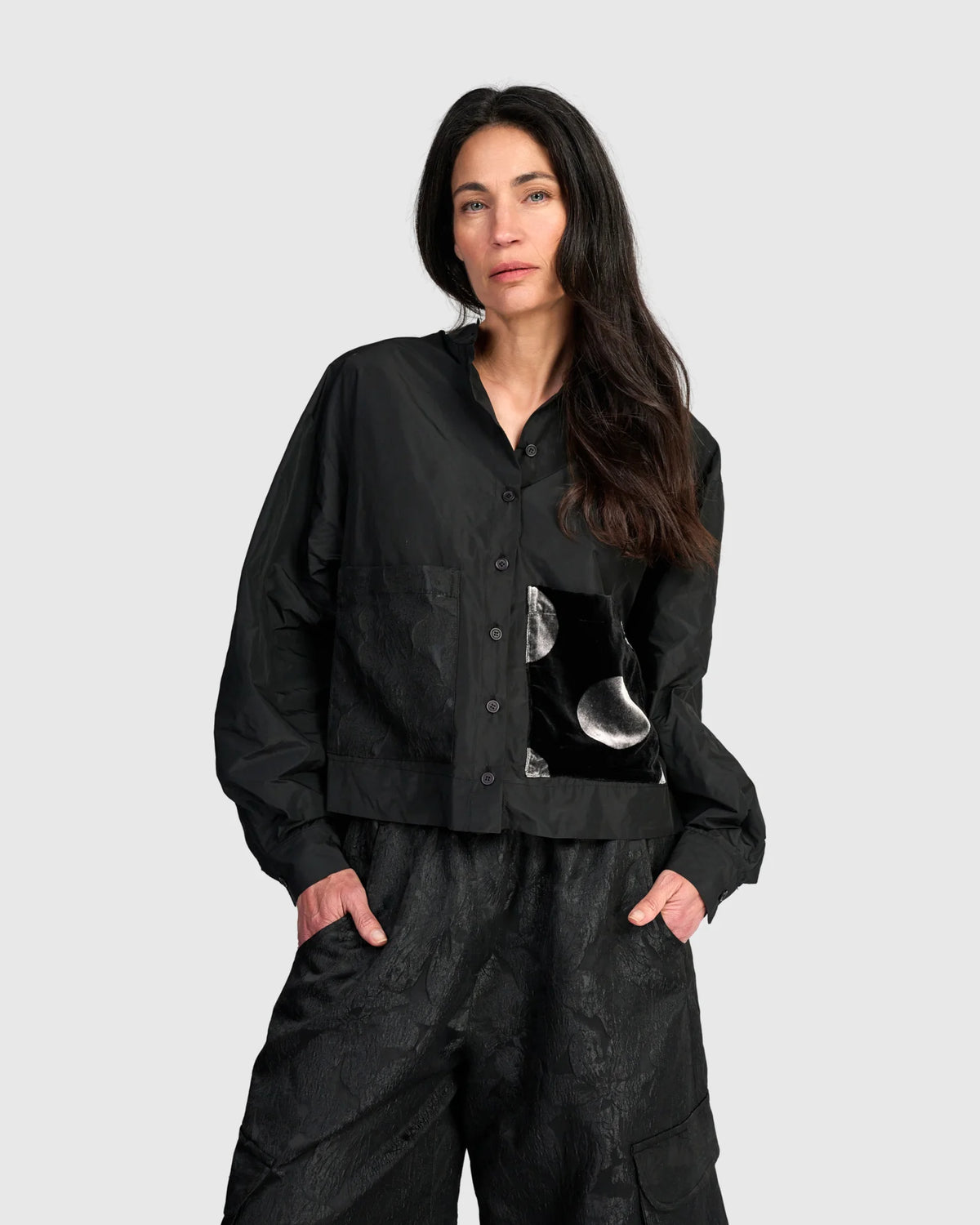 ALEMBIKA Blackthorn Camp Shirt - AT813B - BLACK