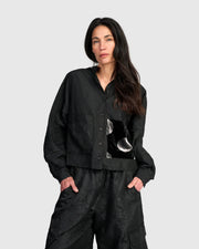 ALEMBIKA Blackthorn Camp Shirt - AT813B - BLACK