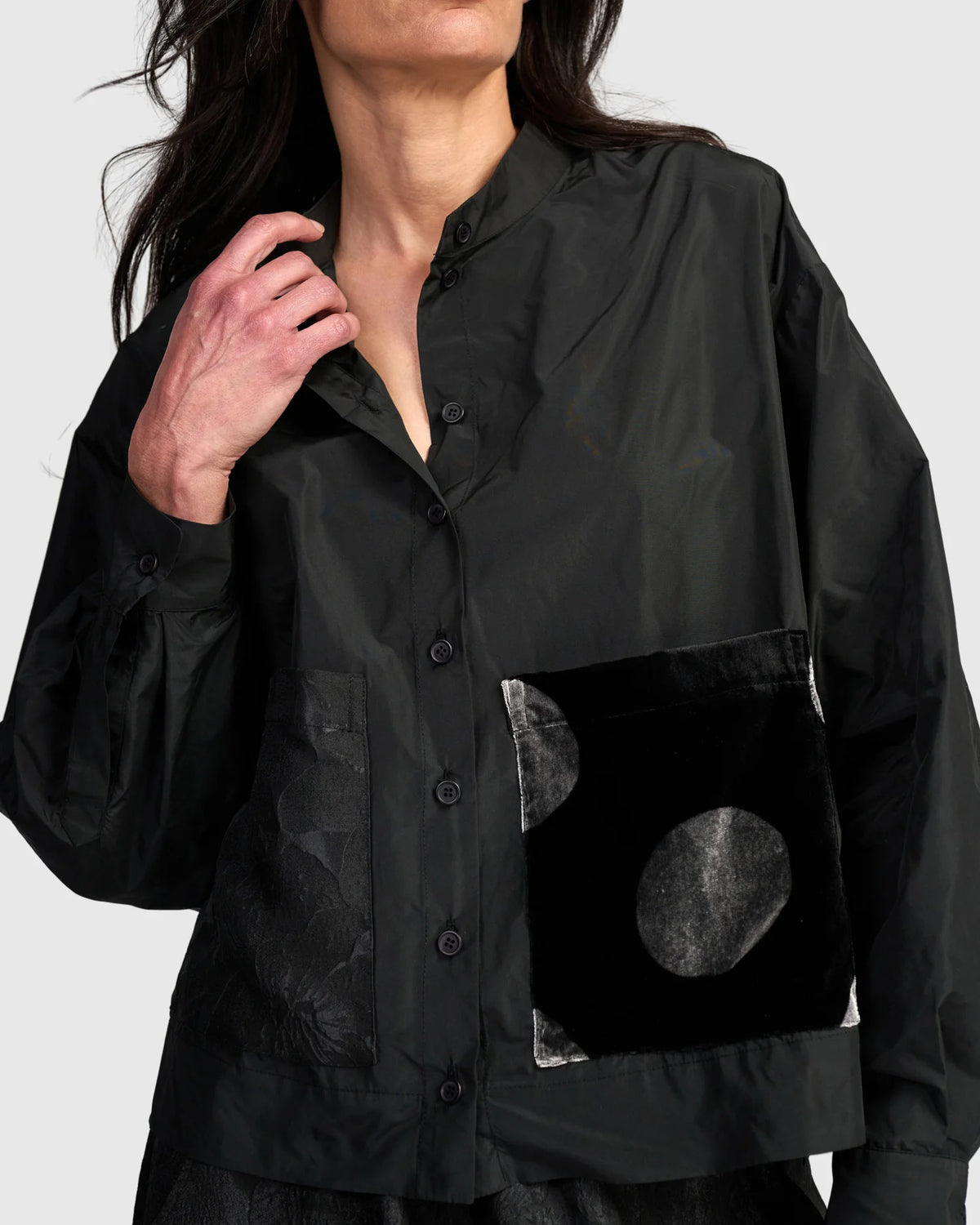 ALEMBIKA Blackthorn Camp Shirt - AT813B - BLACK