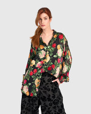 ALEMBIKA Petaline Shirt - ET138F - SHEER FLORAL