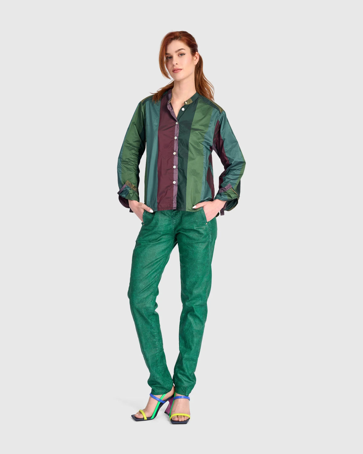 ALEMBIKA Hyrdra Iconic Stretch Jeans - EP136E - EMERALD