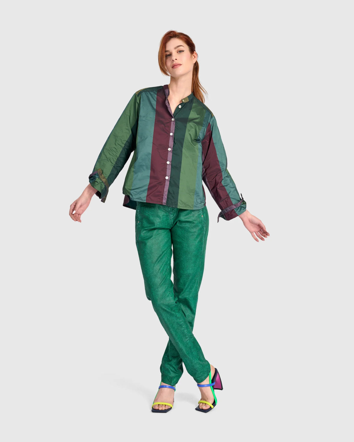 ALEMBIKA Resplendent Shirt - ET139S - JEWEL MIX