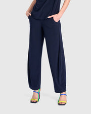 ALEMBIKA Fluid Slinky Flow Pants - EP137PN - NAVY