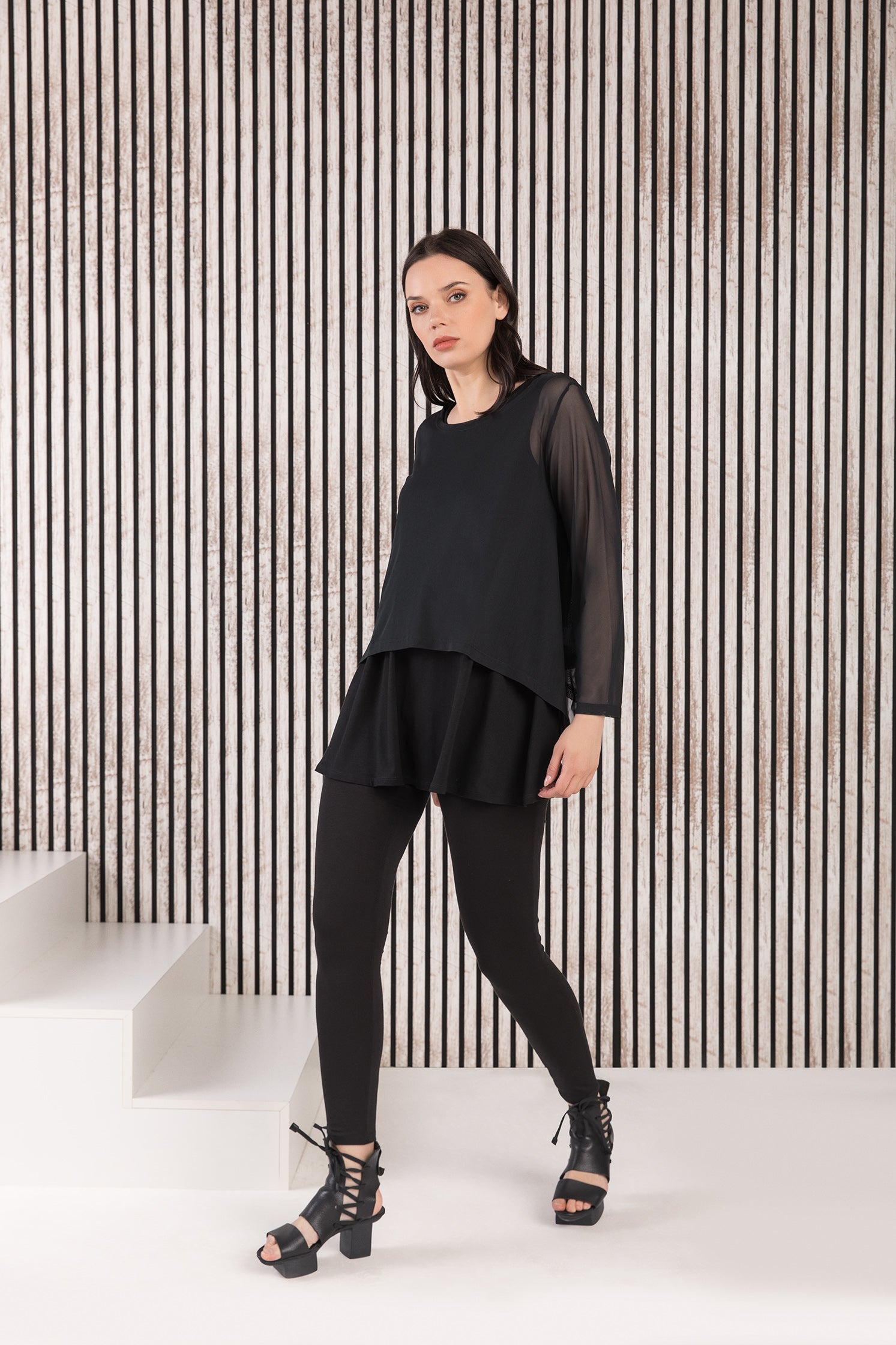 Kozan Jenna Legging - TS-3955 - BLACK TENCEL