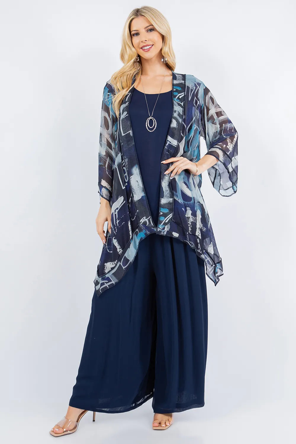 Sterling Style Short Butterfly Jacket - VC166SBJ BLUE LOVE SHUFFLE
