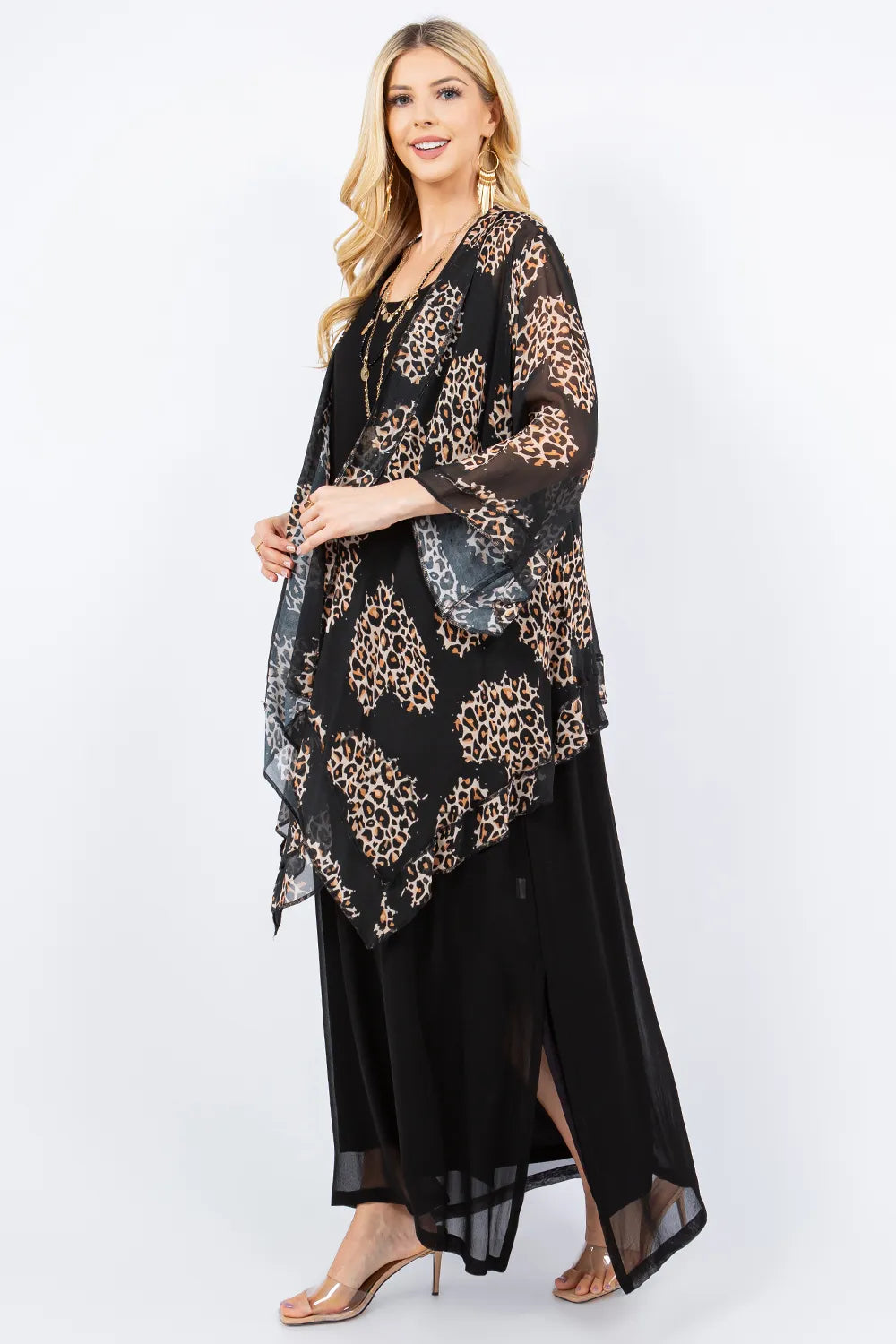 Sterling Style Short Butterfly Jacket - VC197SBJ LEOPARD HEART