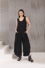 Kozan Dawn Jumpsuit - VG-11785 - BLACK VOGUE