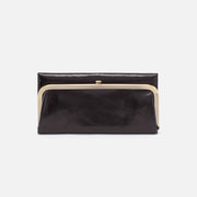 HOBO - Rachel Large Continental Wallet - BLACK IN POLISHED LEATHER