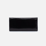 HOBO - Rachel Large Continental Wallet - BLACK IN POLISHED LEATHER