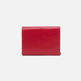 HOBO - Robin Compact Wallet - HIBISCUS IN POLISHED LEATHER