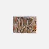 HOBO - Robin Medium Wallet - OPAL SNAKE PRINT IN PRINTED LEATHER