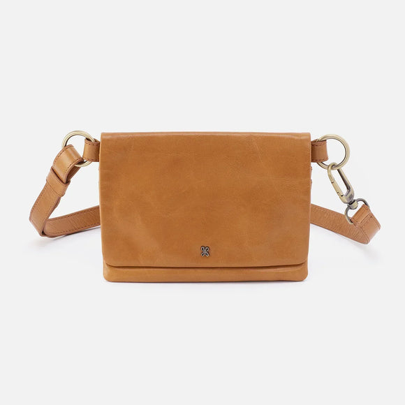 HOBO - Winn Belt Bag - NATURAL IN POLISHED LEATHER