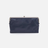 HOBO - Lauren Clutch-Wallet - BLUE STONE IN POLISHED LEATHER