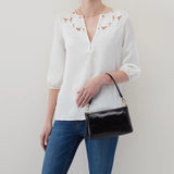HOBO - Darcy Small Crossbody - BRICK IN POLISHED LEATHER