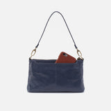 HOBO - Darcy Small Crossbody - BLUE STONE IN POLISHED LEATHER