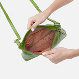 HOBO - Cambel Crossbody - GARDEN GREEN IN POLISHED LEATHER