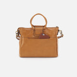 HOBO - Sheila Medium Satchel - NATURAL IN POLISHED LEATHER
