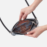 HOBO - Cadence Small Crossbody - BLACK IN POLISHED LEATHER