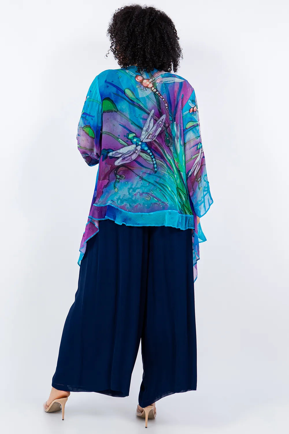 Sterling Style Short Butterfly Jacket - VI11256SBJ MONET DRAGONFLIES