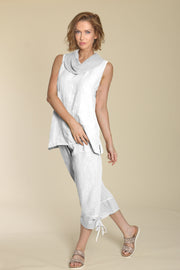 Fenini Mesh Cowl Tank - C46821