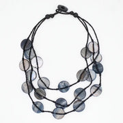 SYLCA Black Sky Dream Bib Necklace - LS26N15 - BLACK