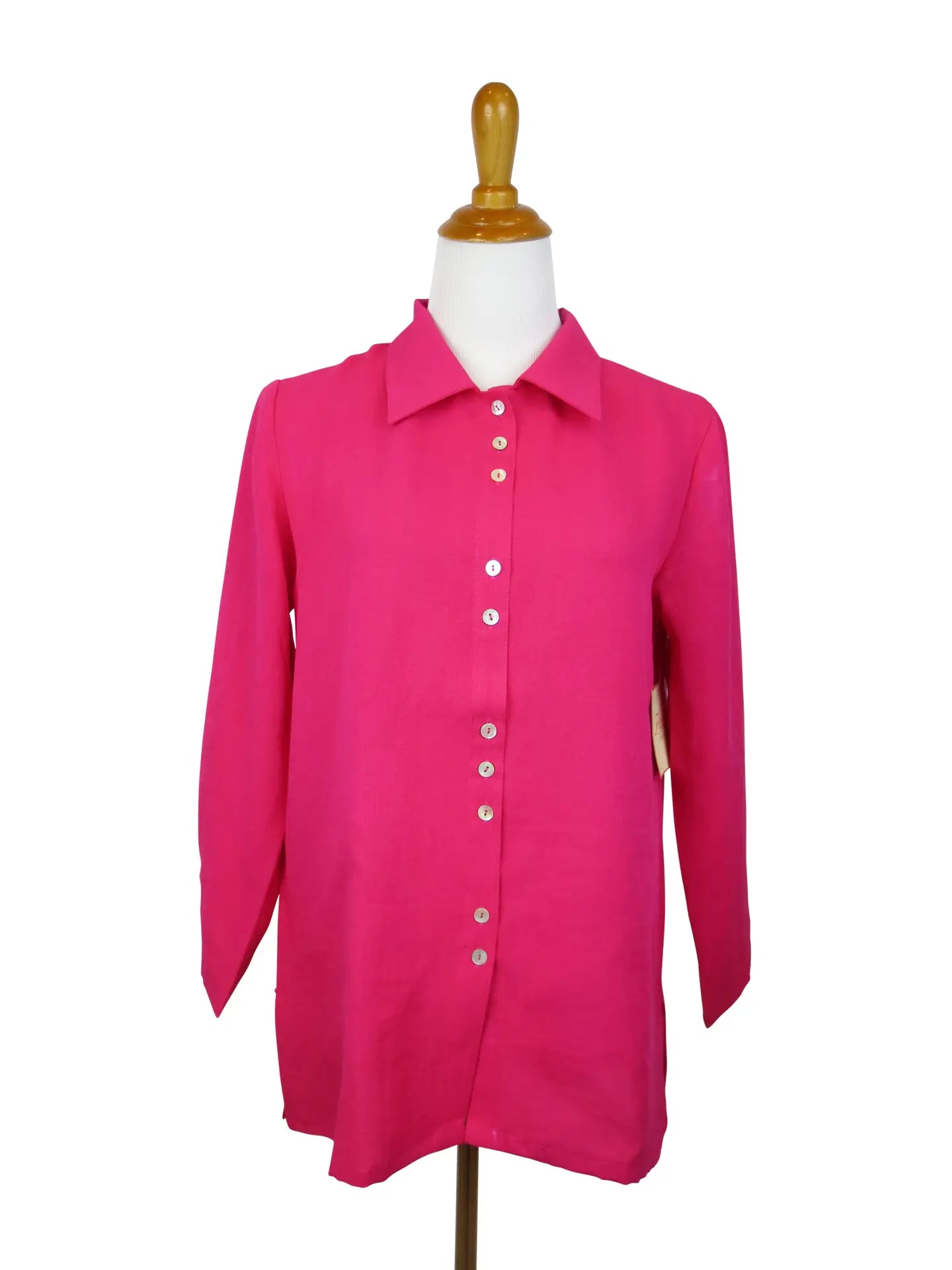Fridaze AA59 - Fun Buttons Linen Shirt