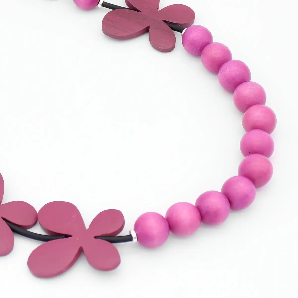 SYLCA Pink Woodland Wings Necklace - SD26N04 - PINK