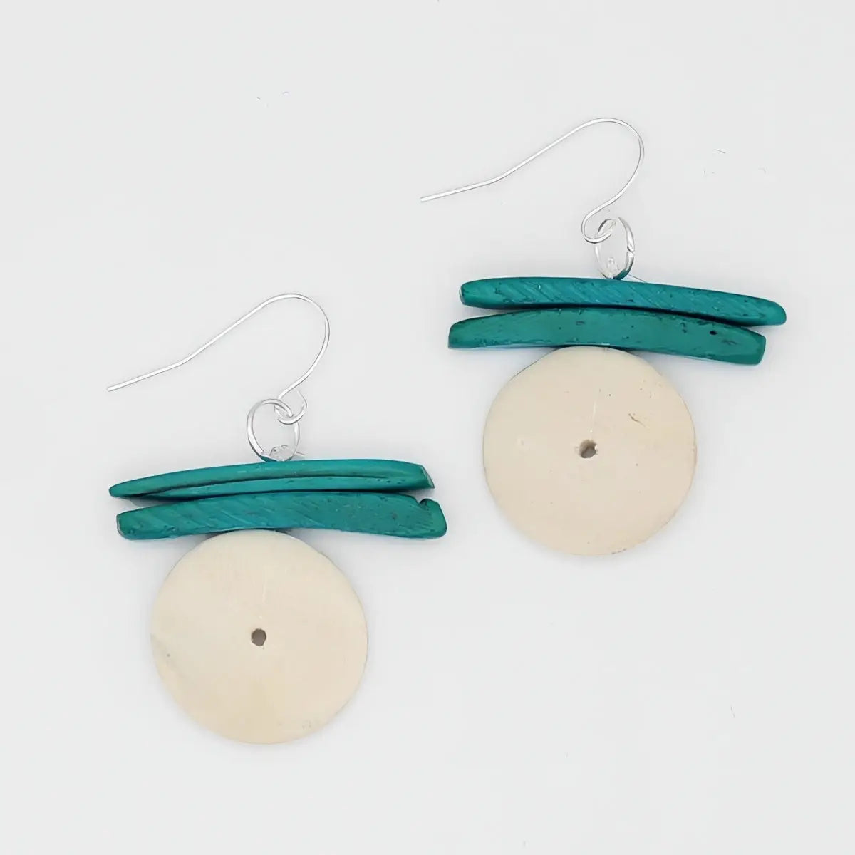 SYLCA  White Billie Dangle Earring