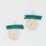 SYLCA  White Billie Dangle Earring