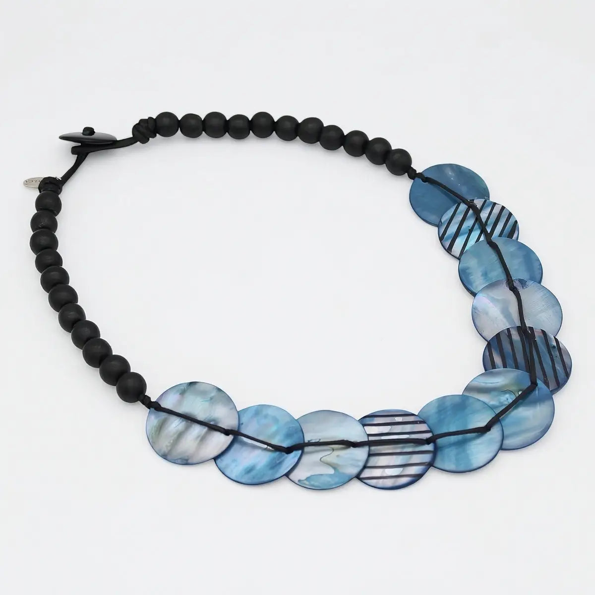 SYLCA Blue Jessa Collar Necklace