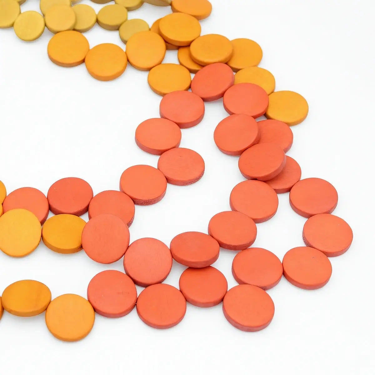 SYLCA Spiced Sunrise Ombre' Bead Necklace