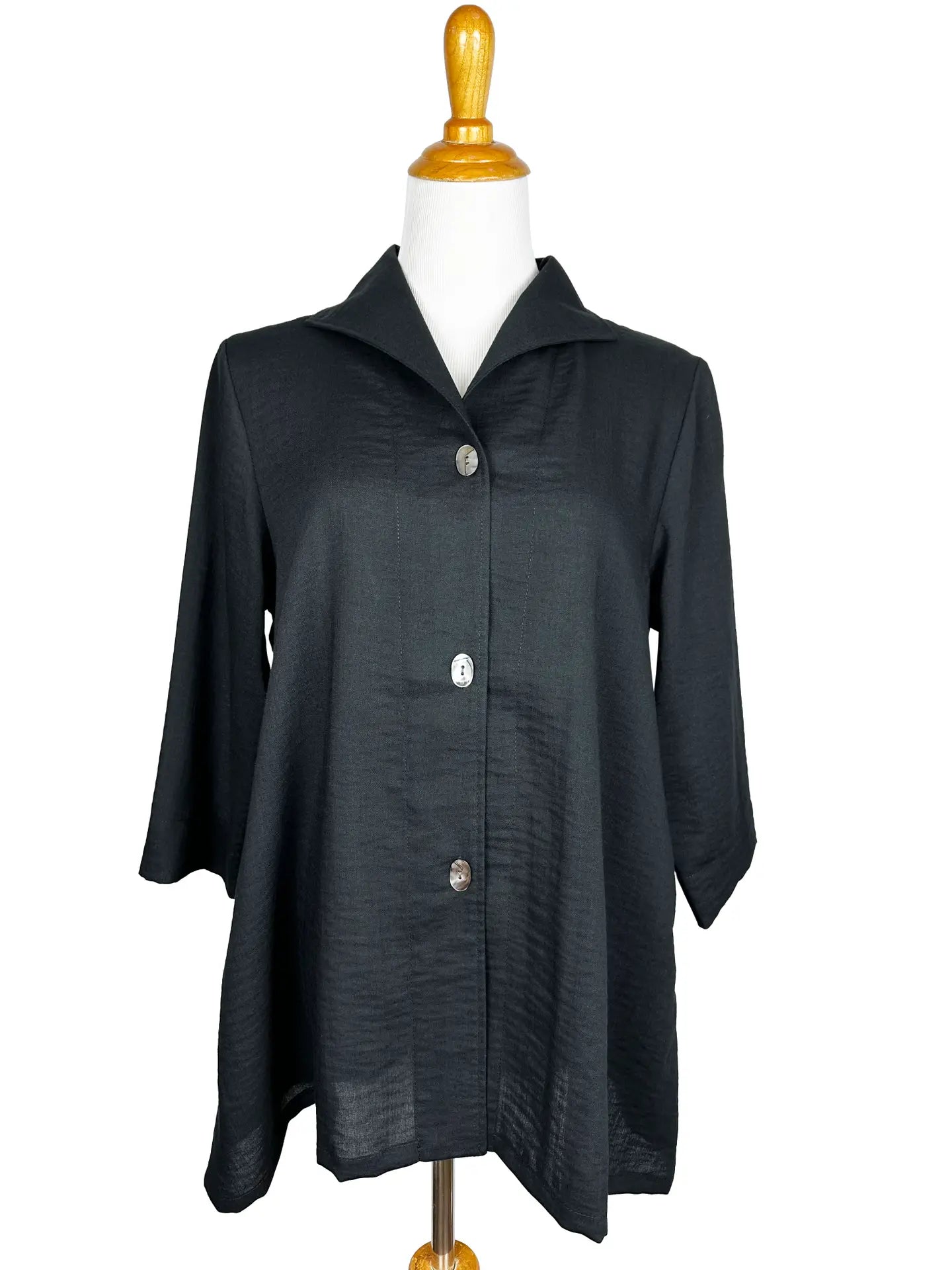 Fridaze AA329 - Gwen Linen Swing Jacket