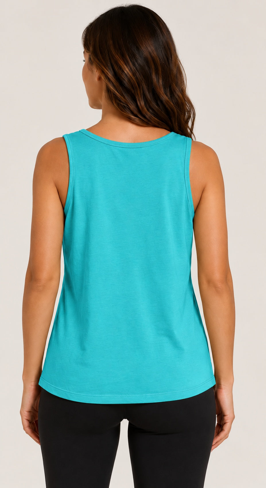 Prairie Cotton by CMC Stretch Terry Ruched Tank Top - ST796