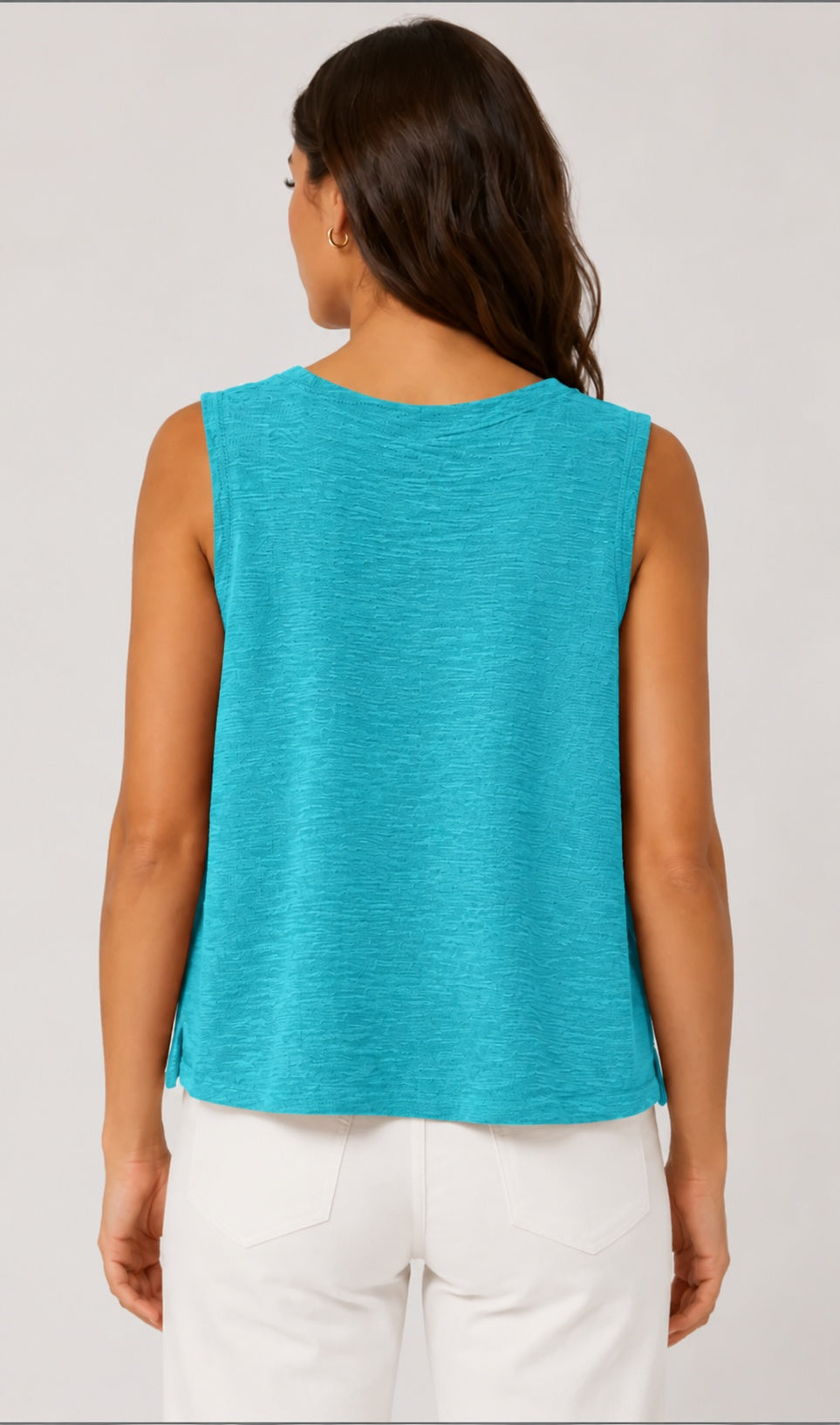 Prairie Cotton by CMC Slub French Terry Tank Top - SB710