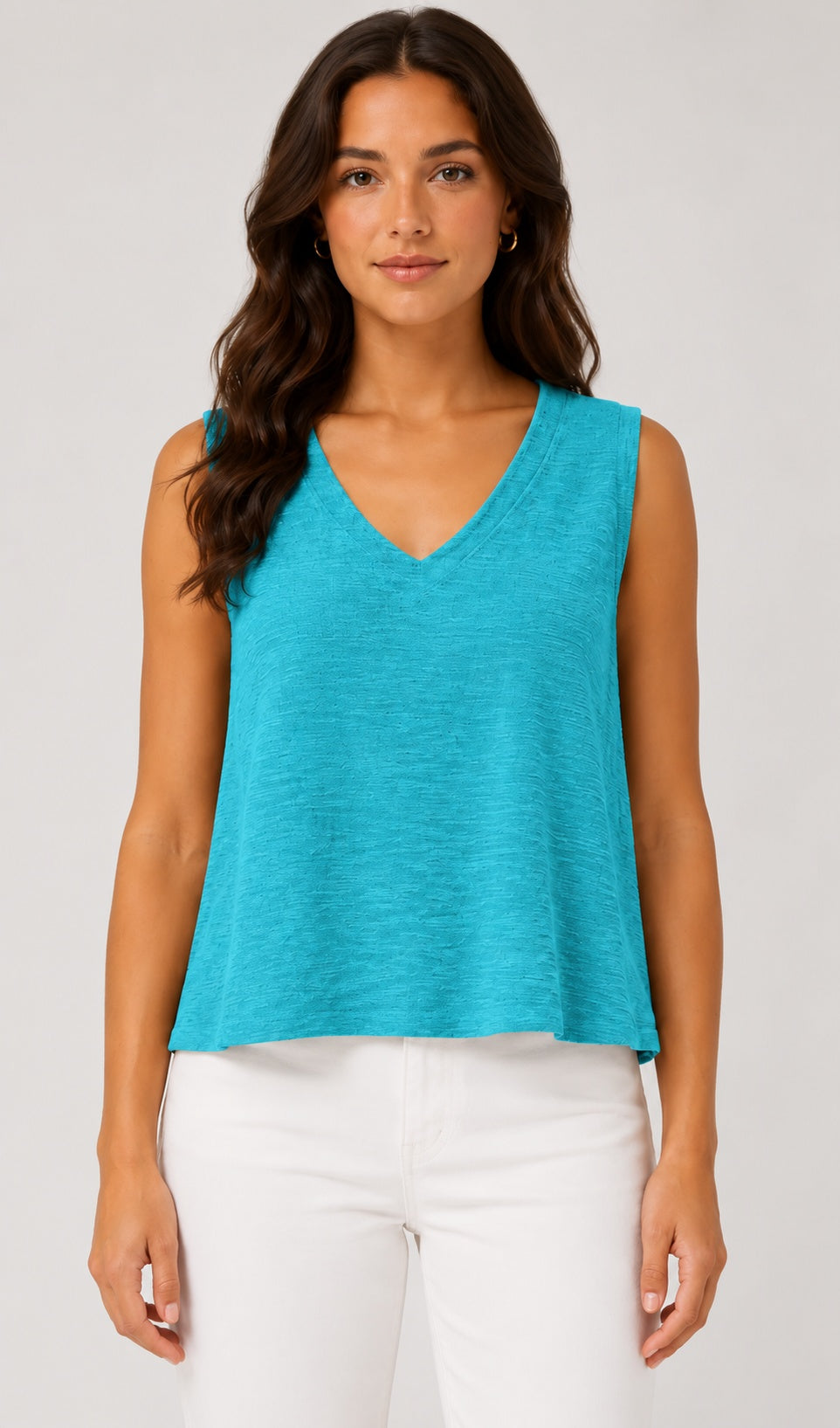 Prairie Cotton by CMC Slub French Terry Tank Top - SB710
