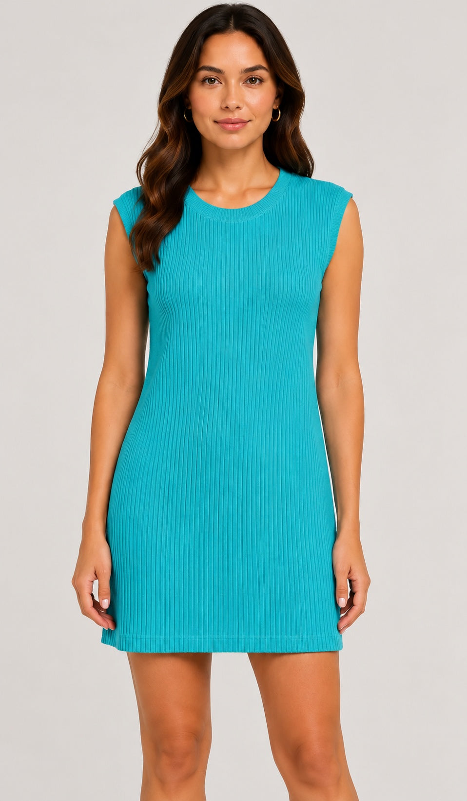 Prairie Cotton by CMC Rib Tank Dress - 4039