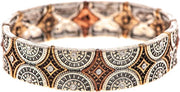 RAIN Multi Metal Medallions Bracelet