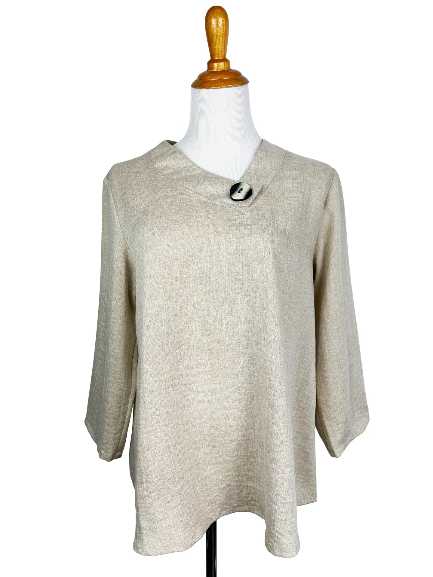 Fridaze AA368 - Georgia Linen Pullover Top