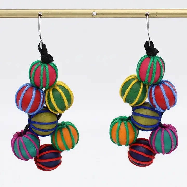 SYLCA Multicolor Pamela Berries Earrings - BP24E09 - MULTI